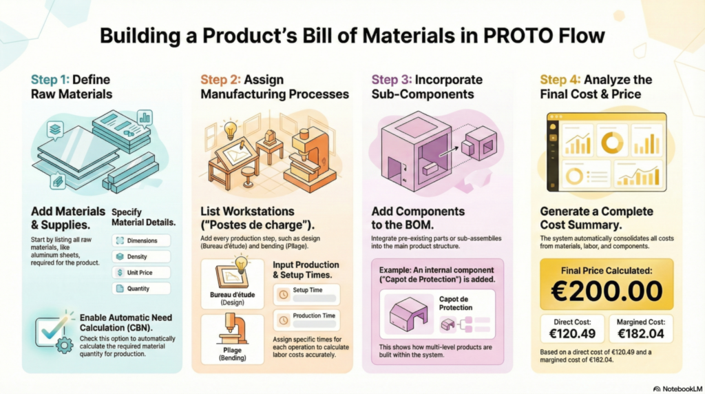 Four Steps to Build a BOM